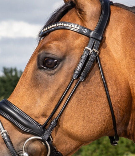 Dy'on Bakstuk Rond Toebehoren hoofdstellen - Maddelin Equestrian Dy on