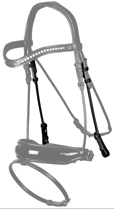 Dy'on Bakstuk Rond Toebehoren hoofdstellen - Maddelin Equestrian Dy on