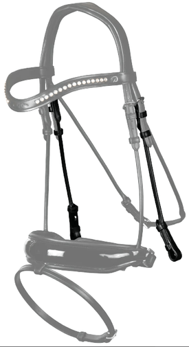 Dy'on Bakstuk Rond Toebehoren hoofdstellen - Maddelin Equestrian Dy on