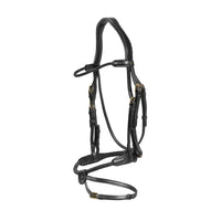 Dy'on Braided noseband Hoofdstel with removable flash Trenshoofdstellen - Maddelin Equestrian Dy on