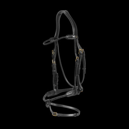 Dy'on Braided noseband Hoofdstel with removable flash Trenshoofdstellen - Maddelin Equestrian Dy on