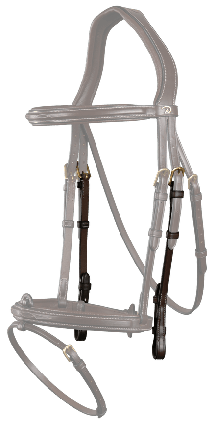 Dy'on Cheekpieces D Collection Toebehoren hoofdstellen - Maddelin Equestrian Dy on