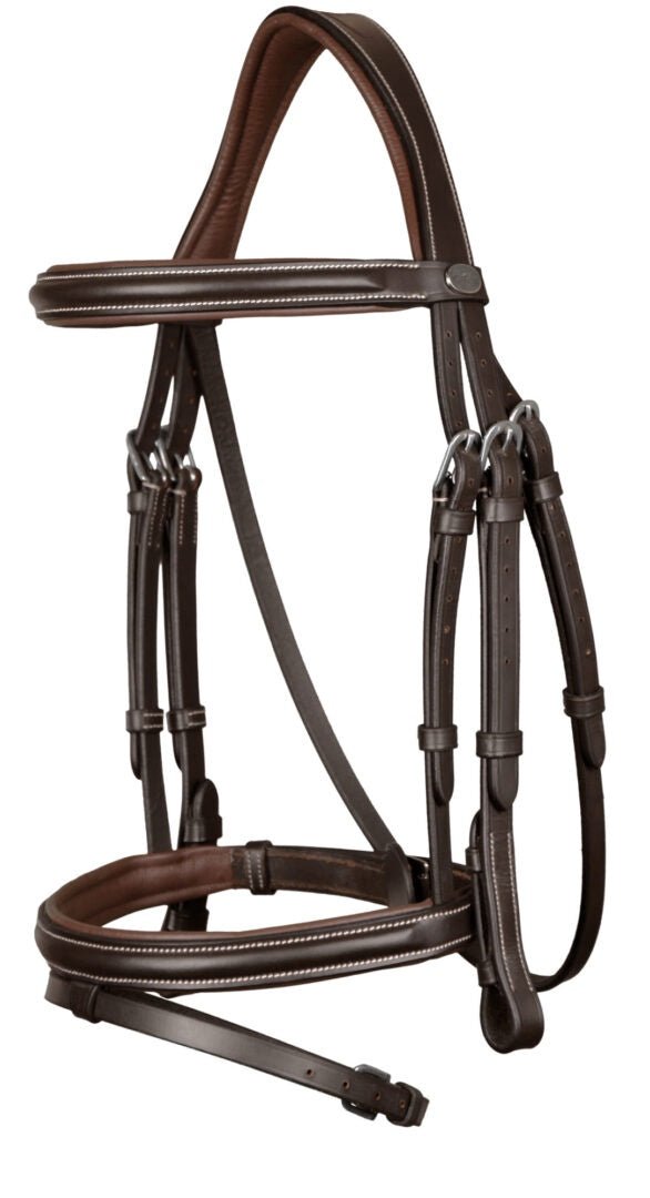 Dy'on Flash Neusriem Hoofdstel Working Collectie Trenshoofdstellen - Maddelin Equestrian Dy on