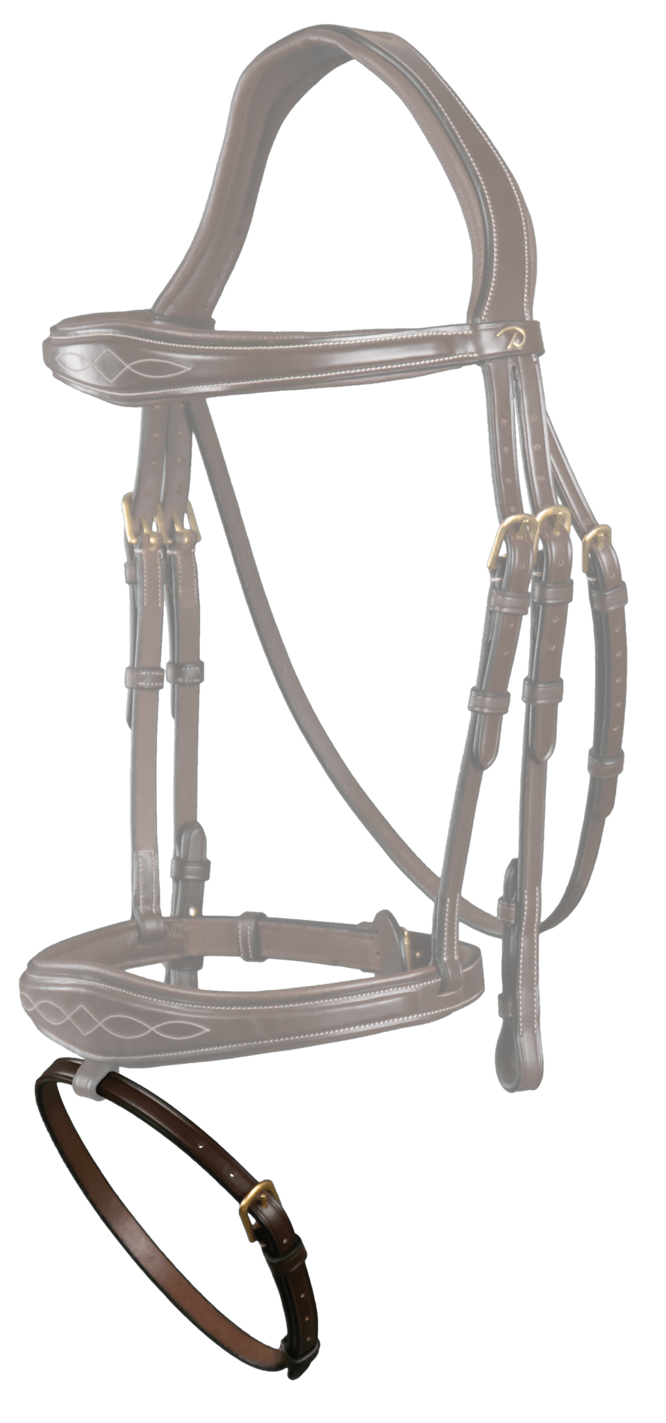 Dy'on Flash Nose Strap 1/2 (13mm) D Collection Toebehoren hoofdstellen - Maddelin Equestrian Dy on