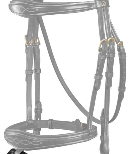 Dy'on Flash Nose Strap 1/2 (13mm) D Collection Toebehoren hoofdstellen - Maddelin Equestrian Dy on