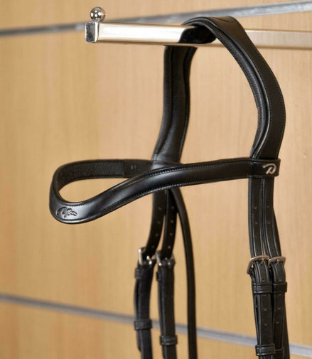 Dy'on Flat Leder V - Shaped Frontriem - New English Frontriemen - Maddelin Equestrian Dy on