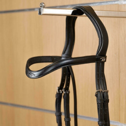 Dy'on Flat Leder V - Shaped Frontriem - New English Frontriemen - Maddelin Equestrian Dy on
