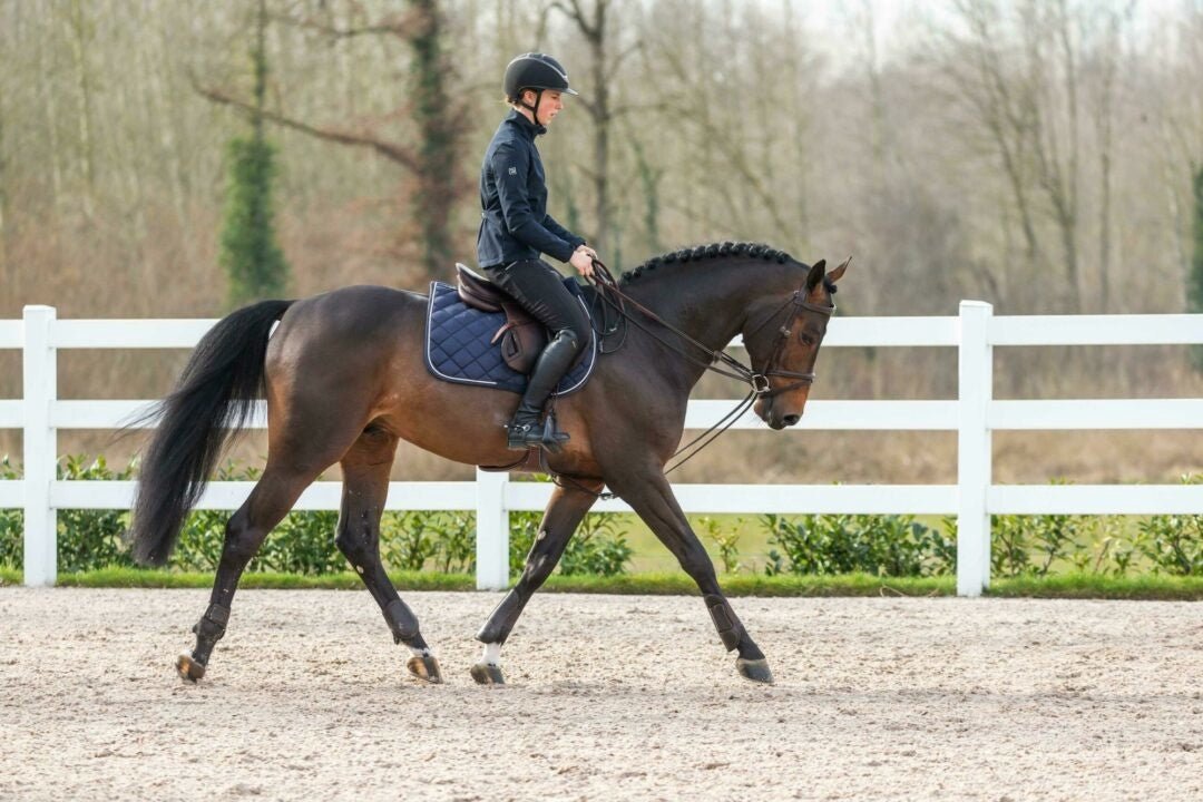 Dy'on Full Leather Draw Reins 1/2 (13mm) Working Coll. Hulpteugels - Maddelin Equestrian Dy on