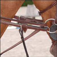 Dy'on Full Leather Draw Reins 1/2 - D Collection Hulpteugels - Maddelin Equestrian Dy on