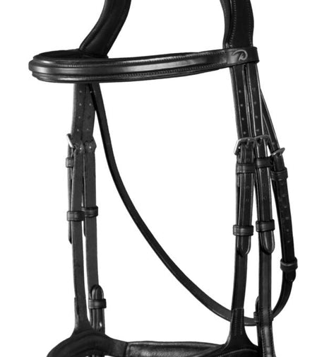 Dy'on gecombineerde neusriem Hoofdstel - New English Trenshoofdstellen - Maddelin Equestrian Dy on