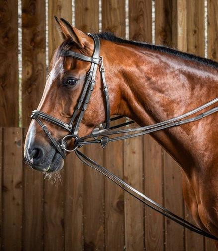 Dy'on Hunter Sloft Teugel 1/2 Hulpteugels - Maddelin Equestrian Dy on