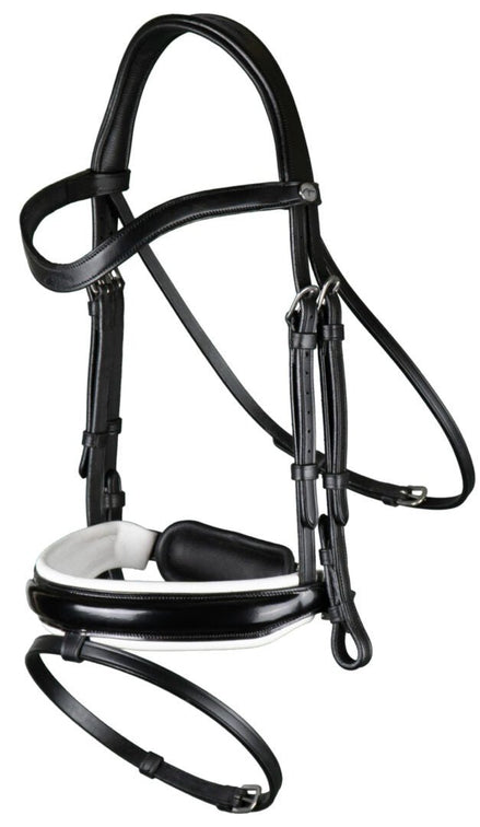Dy'on Large Crank Noseband Hoofdstel With Flash - Working Trenshoofdstellen - Maddelin Equestrian Dy on