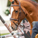 Dy'on Leather/Nylon Draw Reins 5/8 - D Collection Hulpteugels - Maddelin Equestrian Dy on