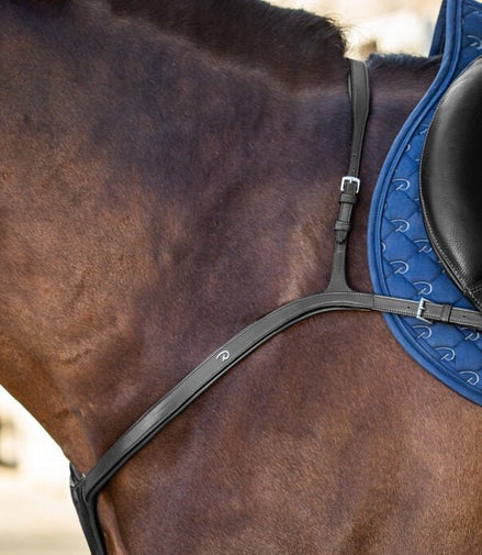 Dy'on Long Bridge Breastplate Borstriemen en martingalen - Maddelin Equestrian Dy on
