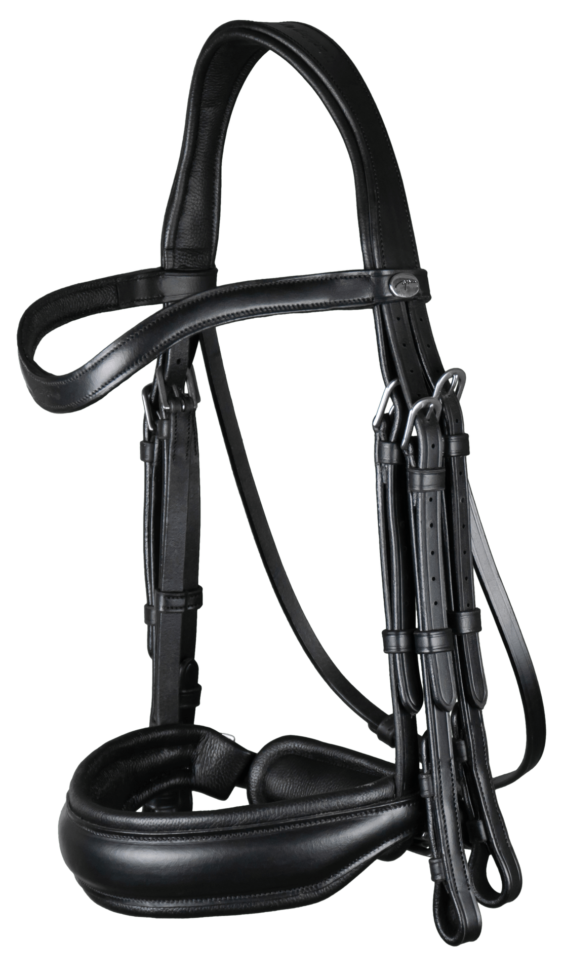 Dy'on Matte Large Crank Noseband Stang & Trens Working Stang & Trens - Maddelin Equestrian Dy on