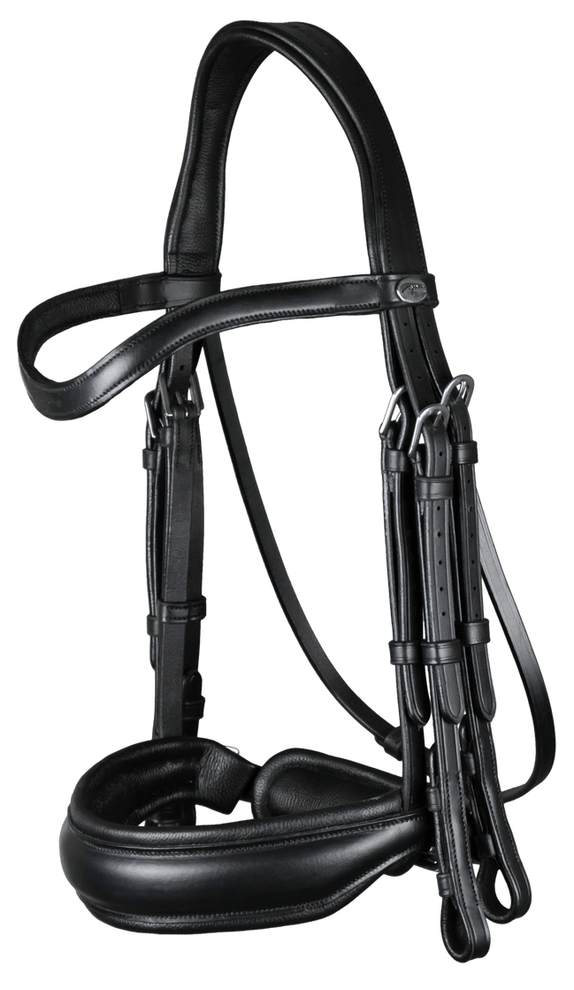 Dy'on Matte Large Crank Noseband Stang & Trens Working Stang & Trens - Maddelin Equestrian Dy on