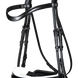 Dy'on Patent Large Crank Noseband White pad. & Flash - New English Trenshoofdstellen - Maddelin Equestrian Dy on