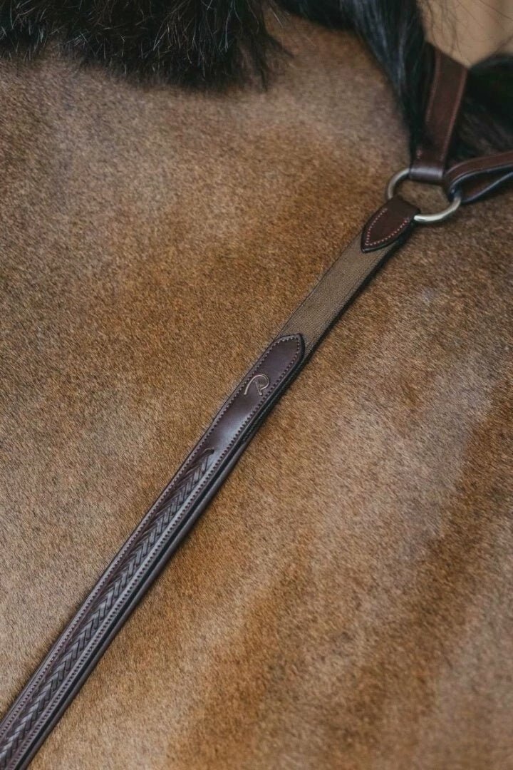 Dy'on Plaited Bridge breastplate Borstriemen en martingalen - Maddelin Equestrian Dy on
