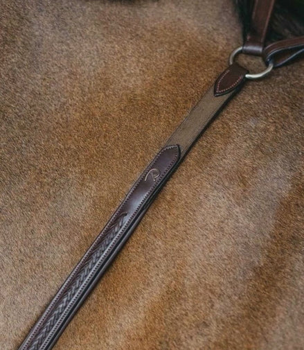 Dy'on Plaited Bridge breastplate Borstriemen en martingalen - Maddelin Equestrian Dy on