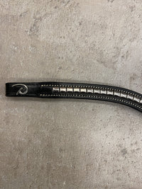 Dy'on Silver Clincher V - Shaped Browband Hunter Frontriemen - Maddelin Equestrian Dy on