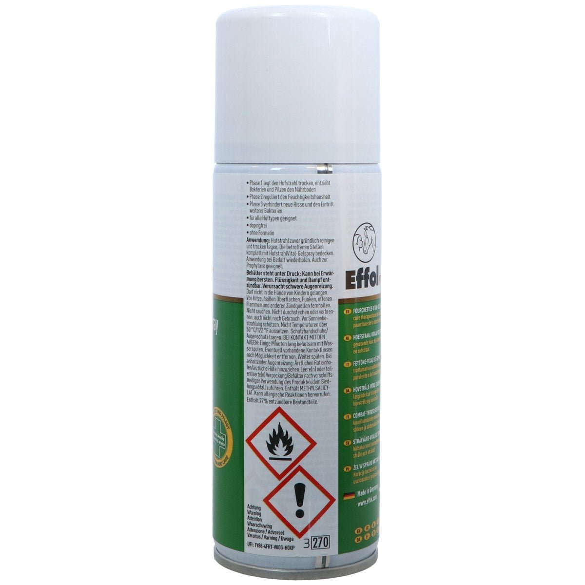 Effol Med Hoefstraal - Vital Gelspray 150ml Hoefverzorging - Maddelin Equestrian Effol