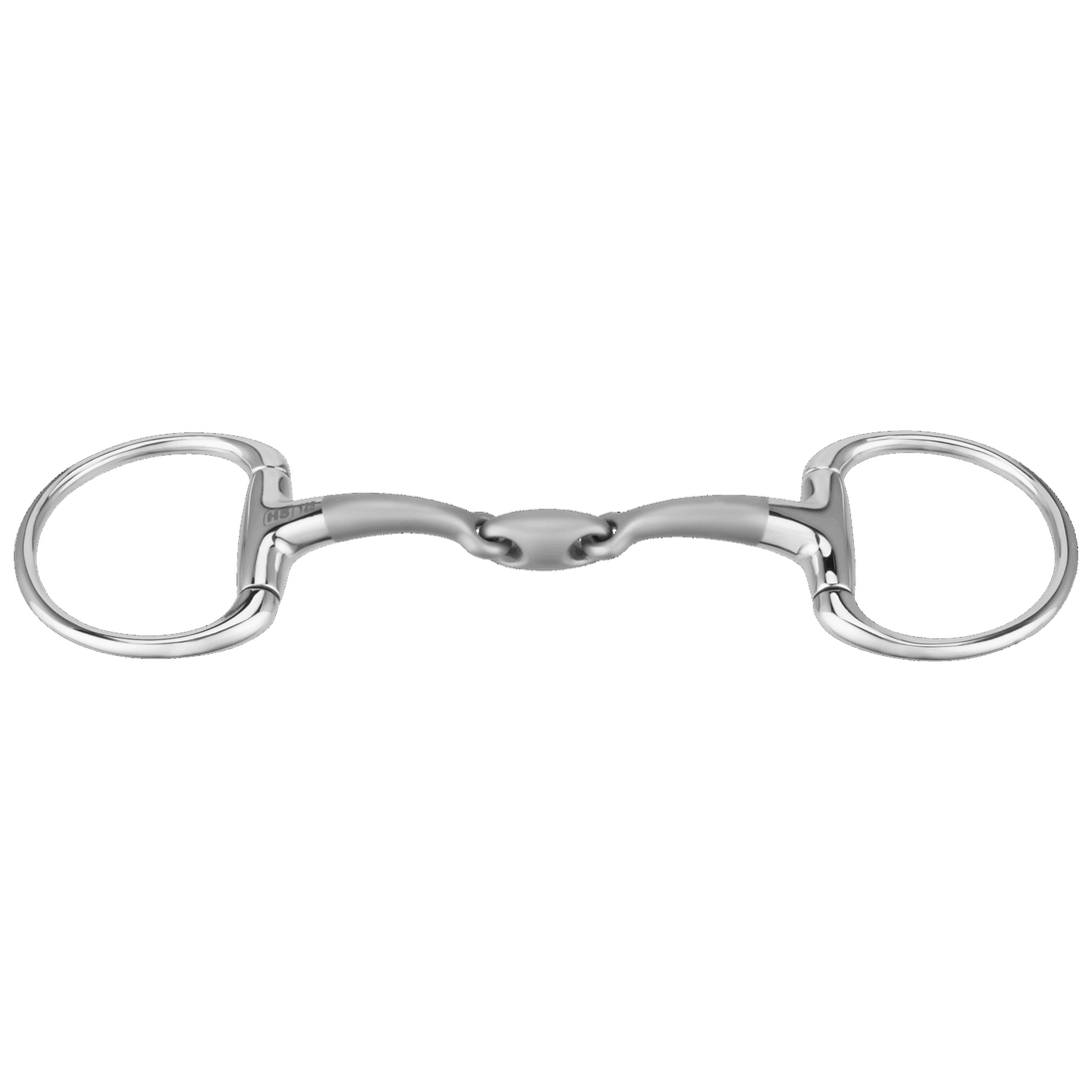 Sprenger Satinox Eggbutt bit Dubbel Gebroken - Stainless steel 14mm