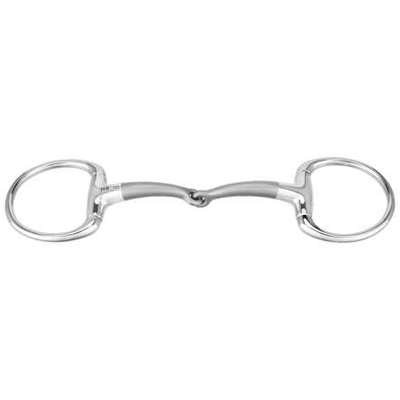 Sprenger Satinox Eggbutt bit Enkel Gebroken - Stainless steel 14mm