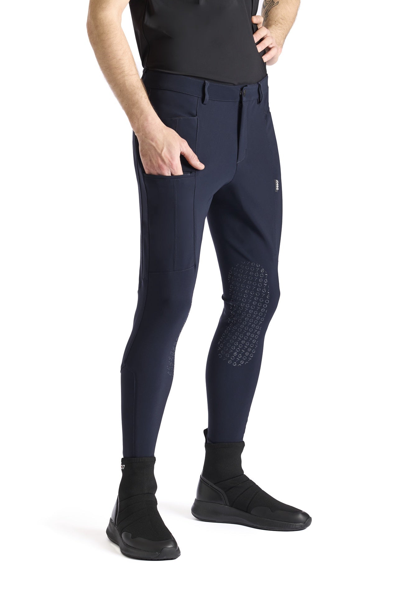Ego7 Rijbroek Embossed Knie Grip Heren Heren & Unisex - Maddelin Equestrian Ego7
