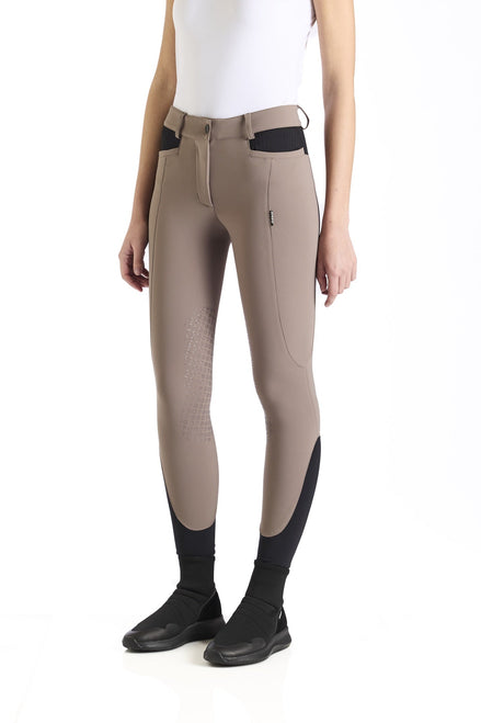 Ego7 Rijbroek Knie Grip Ribbed Dames Dames Rijbroeken - Maddelin Equestrian Ego7