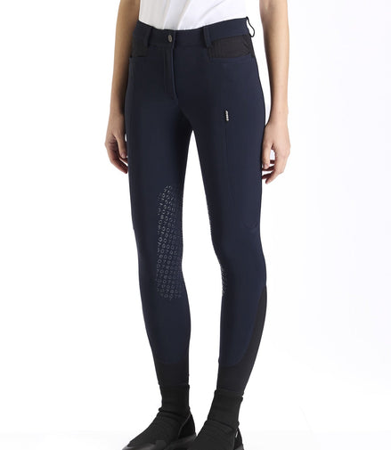 Ego7 Rijbroek Knie Grip Ribbed Dames Dames Rijbroeken - Maddelin Equestrian Ego7