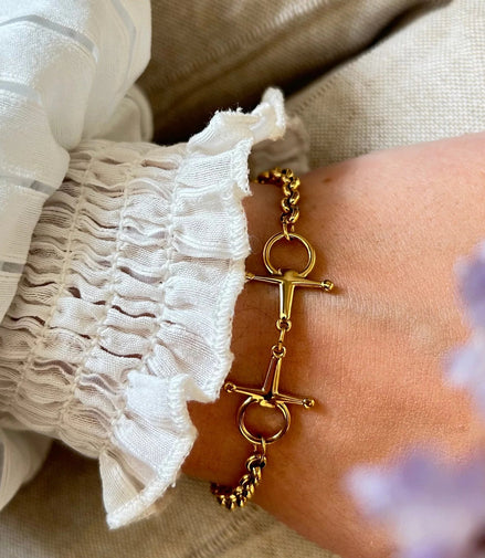 Equestrian Jewelery Armband Cisko IP Gold Geschenken - Maddelin Equestrian Equestrian Jewelery