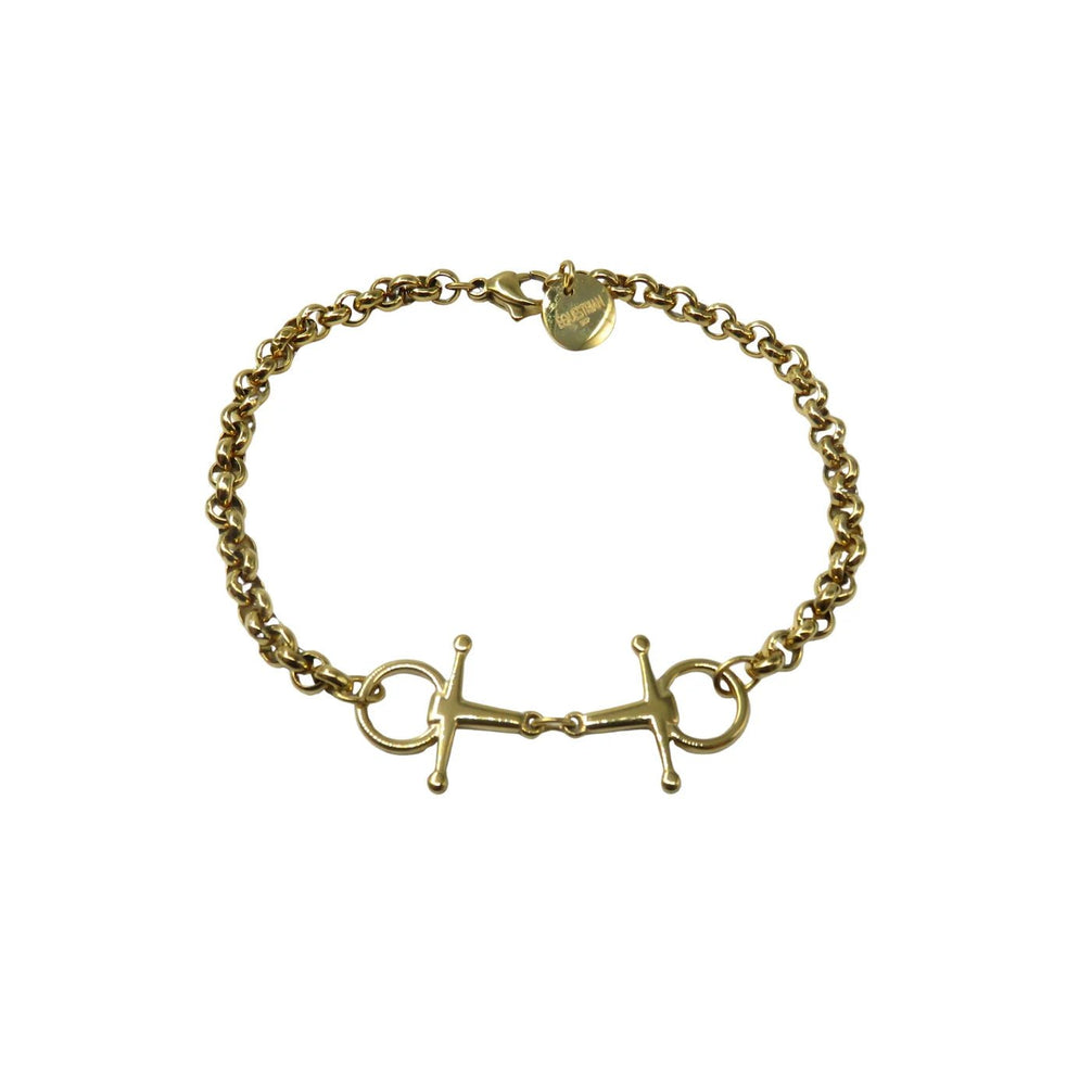 Equestrian Jewelery Armband Cisko IP Gold Geschenken - Maddelin Equestrian Equestrian Jewelery