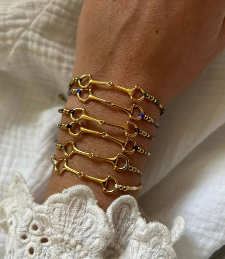 Equestrian Jewelery Armband Sunny IP gold Geschenken - Maddelin Equestrian Equestrian Jewelery