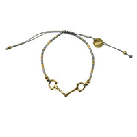 Equestrian Jewelery Armband Sunny IP gold Geschenken - Maddelin Equestrian Equestrian Jewelery