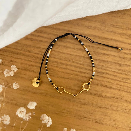 Equestrian Jewelery Armband Sunny IP gold Geschenken - Maddelin Equestrian Equestrian Jewelery