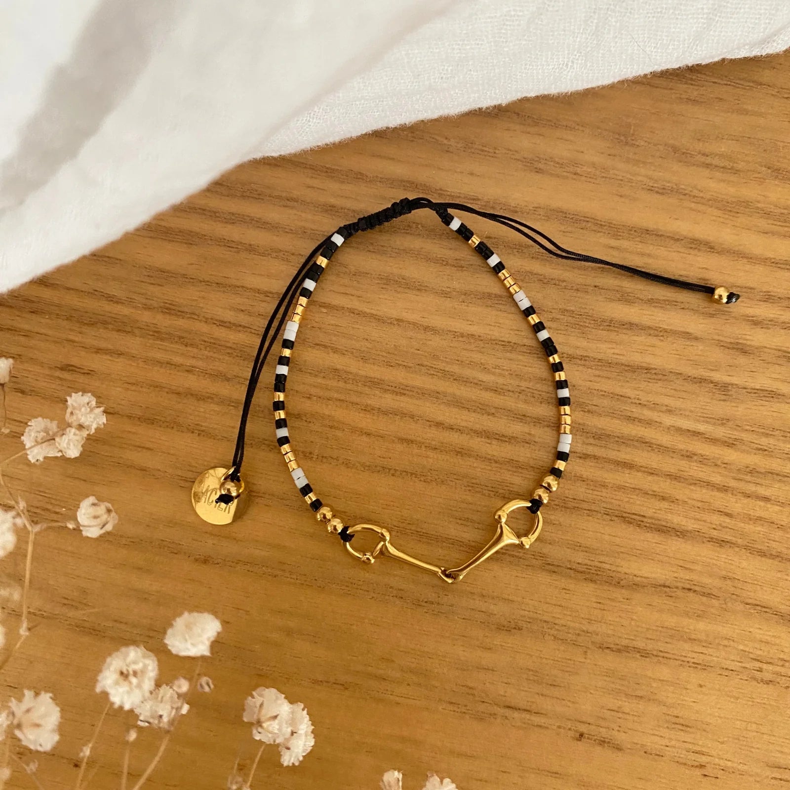 Equestrian Jewelery Armband Sunny IP gold Geschenken - Maddelin Equestrian Equestrian Jewelery