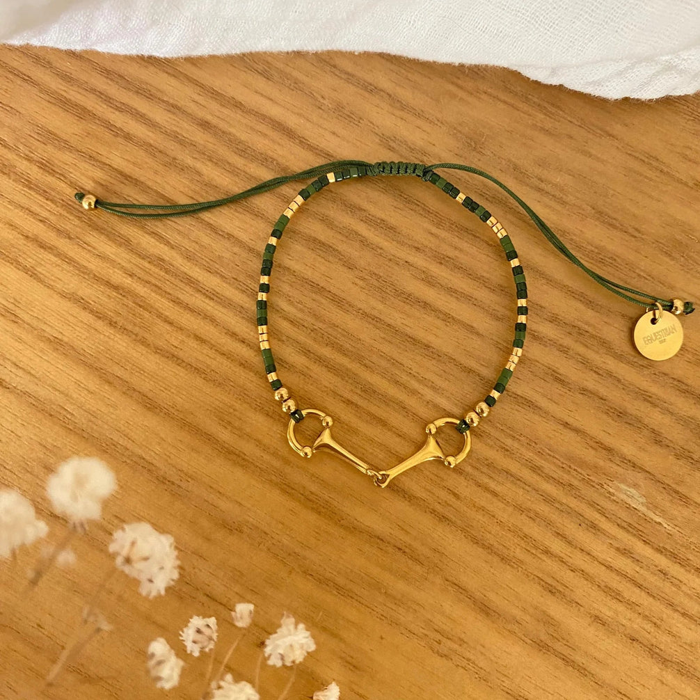 Equestrian Jewelery Armband Sunny IP gold Geschenken - Maddelin Equestrian Equestrian Jewelery