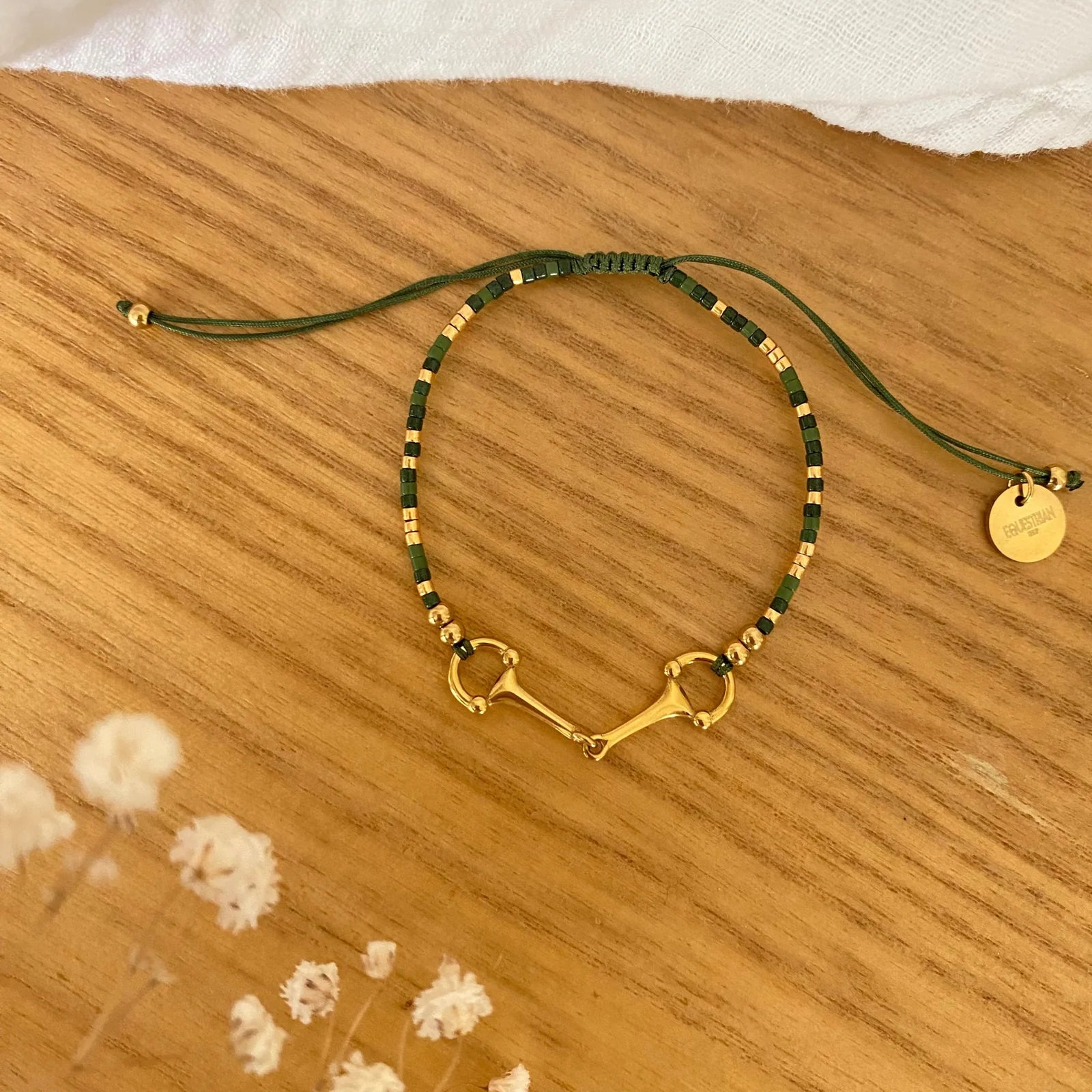 Equestrian Jewelery Armband Sunny IP gold Geschenken - Maddelin Equestrian Equestrian Jewelery