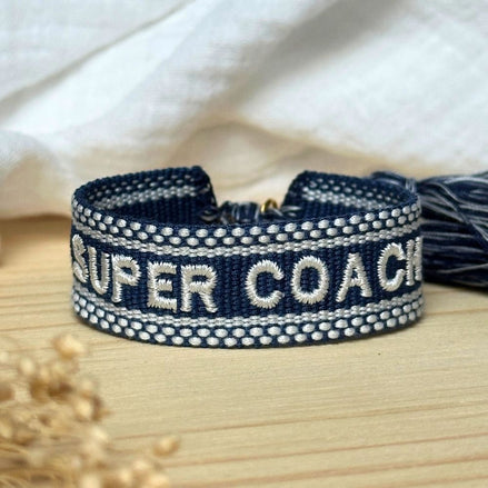 Equestrian Jewelry armband Coach in navy