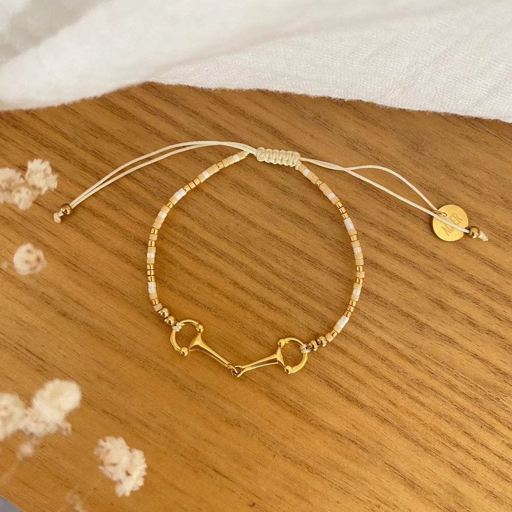 Equestrian Jewelry Armband Sunny IP gold Geschenken - Maddelin Equestrian Equestrian Jewelry