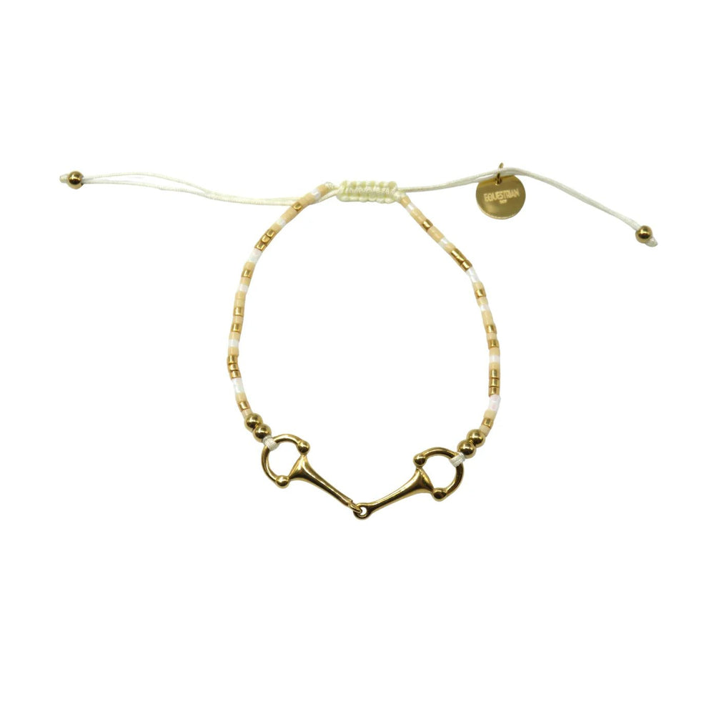 Equestrian Jewelry Armband Sunny IP gold Geschenken - Maddelin Equestrian Equestrian Jewelry
