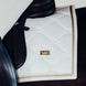 Equestrian Stockholm Zadeldoek Gold White Perfection Zadeldoeken - Maddelin Equestrian Equestrian Stockholm