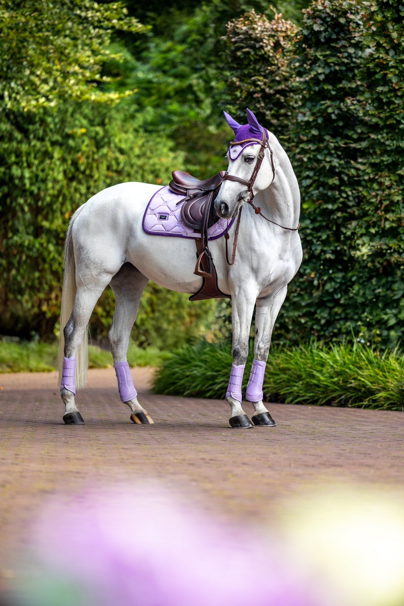 Equestrian Stockholm Zadeldoek Lavender Zadeldoeken - Maddelin Equestrian Equestrian Stockholm