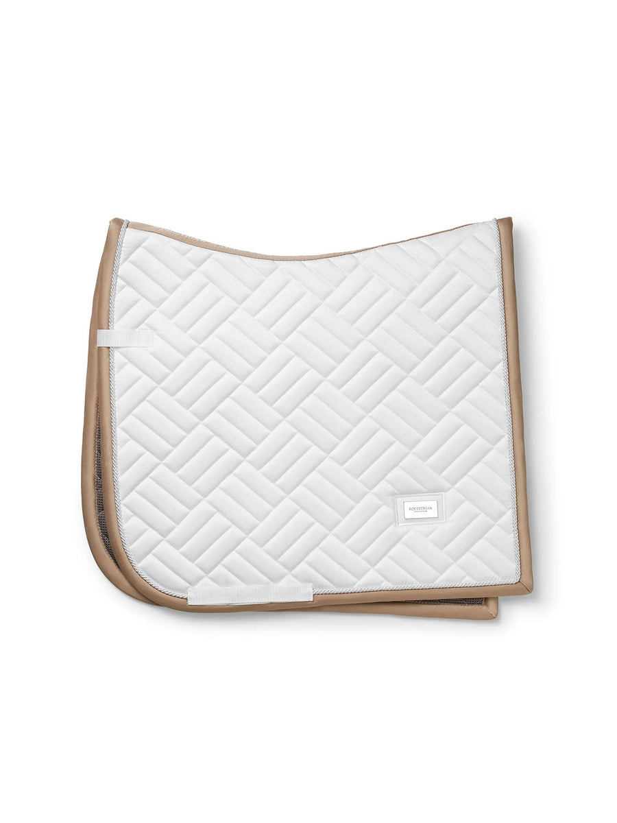 Equestrian Stockholm Zadeldoek Modern White Sand Zadeldoeken - Maddelin Equestrian Equestrian Stockholm
