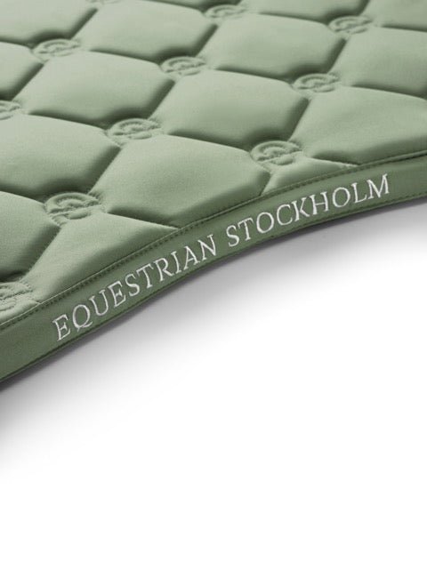 Equestrian Stockholm Zadeldoek Pistachio White Zadeldoeken - Maddelin Equestrian Equestrian Stockholm