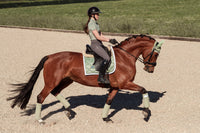 Equestrian Stockholm Zadeldoek Pistachio White Zadeldoeken - Maddelin Equestrian Equestrian Stockholm