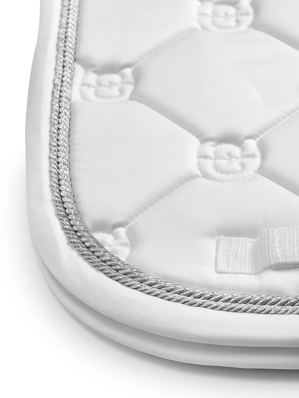 Equestrian Stockholm Zadeldoek Silver White Perfection Zadeldoeken - Maddelin Equestrian Equestrian Stockholm