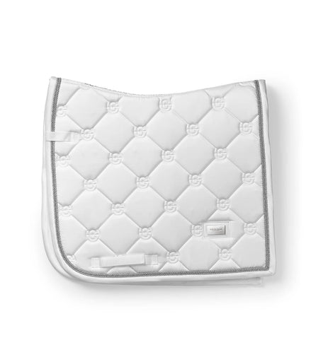 Equestrian Stockholm Zadeldoek Silver White Perfection Zadeldoeken - Maddelin Equestrian Equestrian Stockholm