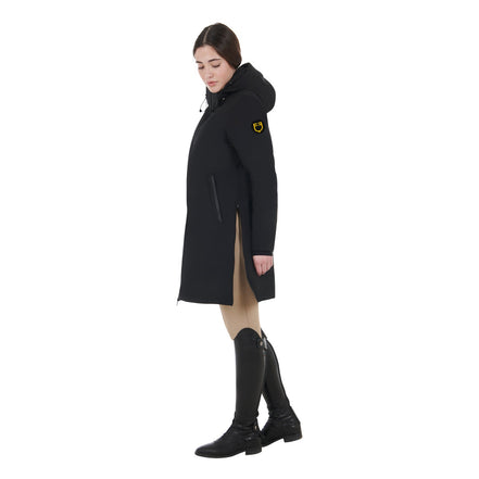 Equestro Basic Long Puffer Jas Dames Dames Jassen - Maddelin Equestrian Equestro