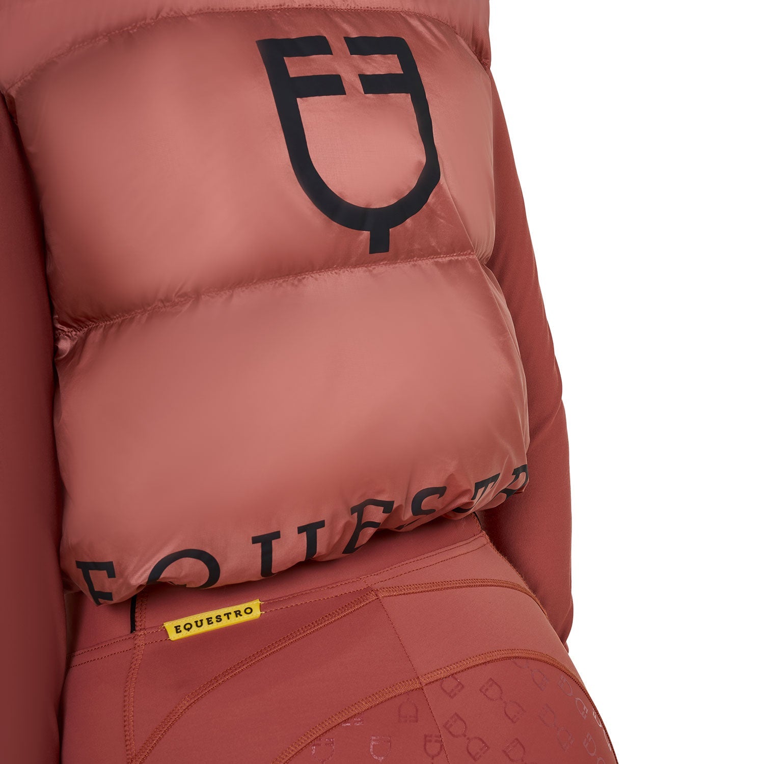 Equestro Cropped Nylon Rip Stop Vest Dames Dames Jassen - Maddelin Equestrian Equestro